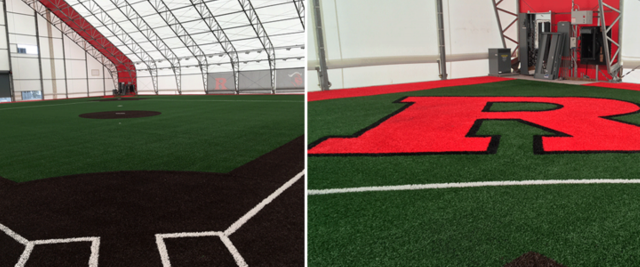 Scarlet Knights Stay Out of the Cold with New Indoor Baseball Softball Facility