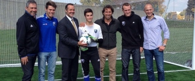 The Montreal Impact Inaugurates New FieldTurf Training Field Next to Stade Saputo