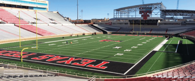 Texas Tech Replaces 11-Year-Old FieldTurf Field