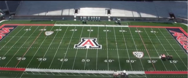 ARIZONA WILDCATS INSTALL ‘FIELDTURF REVOLUTION COOLPLAY’ FOR ARIZONA STADIUM