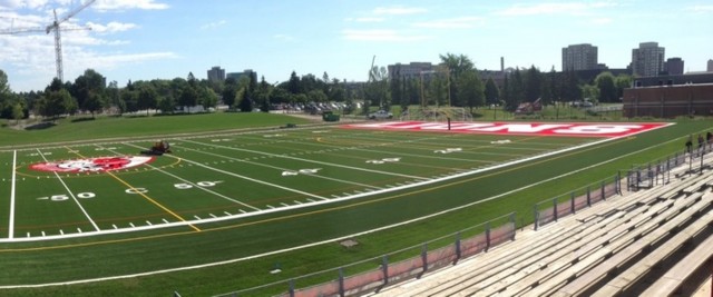 Lions Officially Unveil FieldTurf at York Stadium