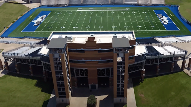 This Ain't Your Typical High School Football Stadium