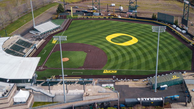 University of Oregon Baseball Debuts New DoublePlay Surface at PK Park