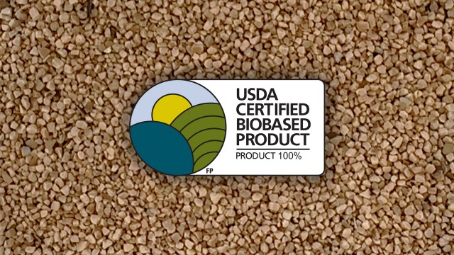 FieldTurf PureSelect Infill Receives USDA BioPreferred® Certification