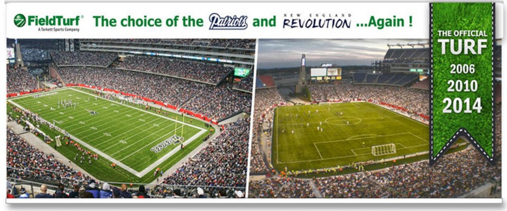 Gillette Stadium Selects FieldTurf, Once Again