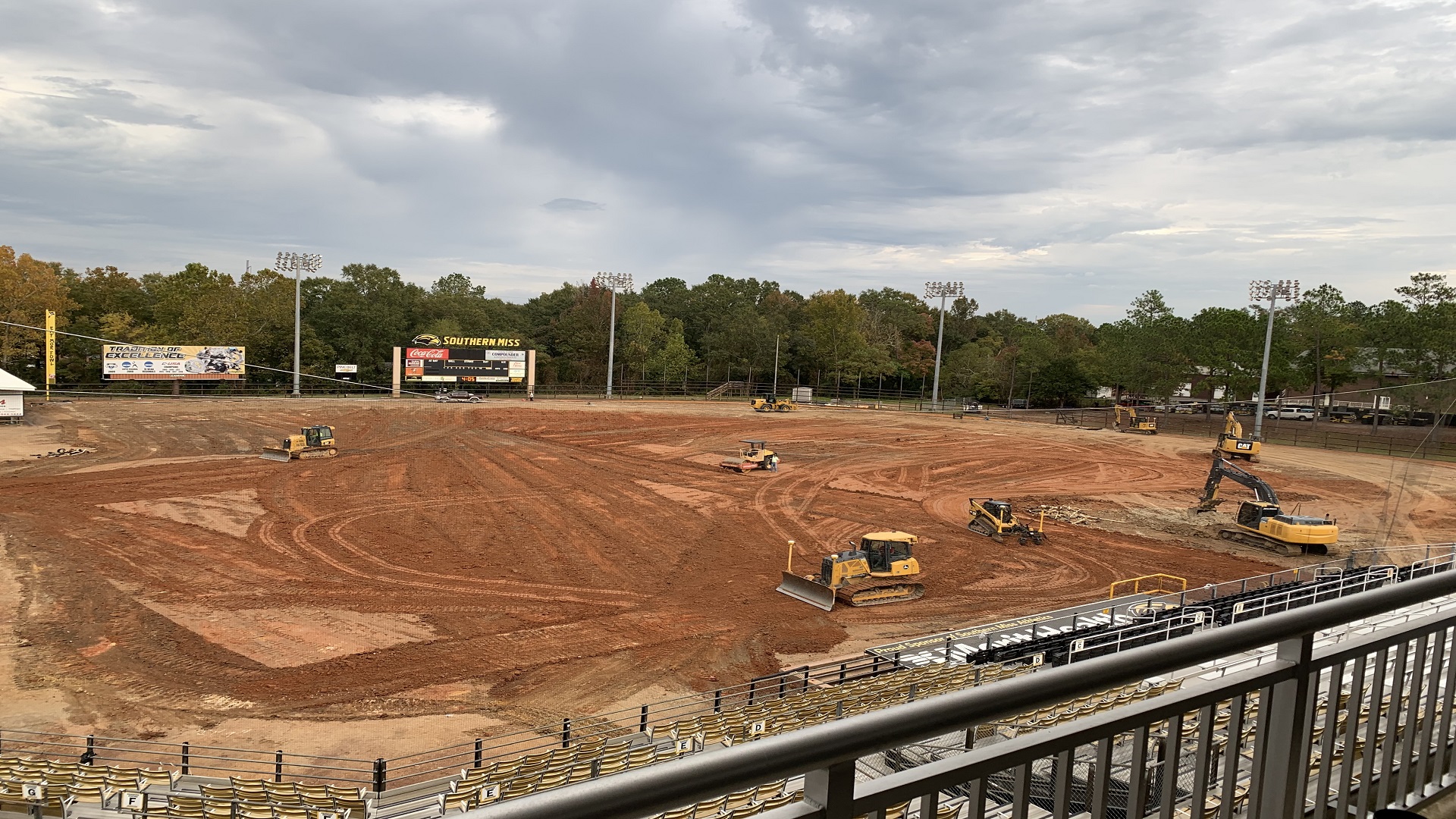 Golden Eagles Baseball Prepares for New Nest